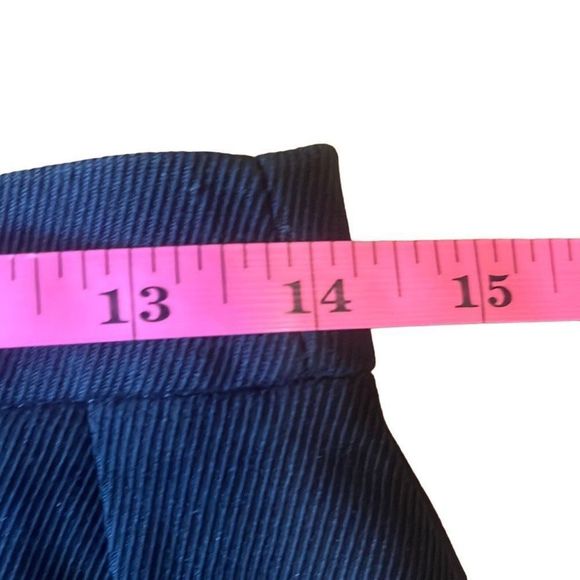 Chanel Womens EU40 Vintage 1996 Spring Black Cotton Button Pencil Mini Skirt - Picture 9 of 10